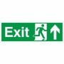 Exit Arrow Up emergency exit safety sign with upward directional arrow