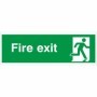 Fire Exit Running Man Right Sign
